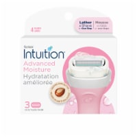 Schick Intuition Advanced Moisture 4-Blade Razor Refills for Women with Organic Shea Butter Perspective: Main