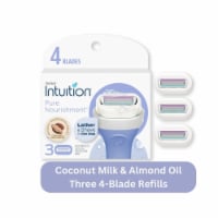 Schick Intuition Pure Nourishment Women's Razor Blade Refill