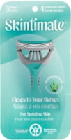 Skintimate Sensitive Skin 3-Blade Women's Disposable Razors Perspective: Main
