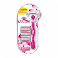 Schick Quattro For Women Value Pack Razor and Cartridges