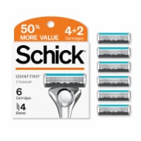 Schick® Quattro® Titanium Razor Refill Cartridges