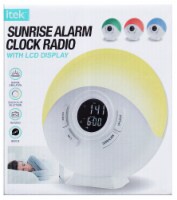Itek™ Sunrise Alarm Clock Radio Perspective: Main