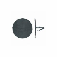 Sim Supply Retainer,Blk Nylon,1/4In,3/4In L,PK50 1573PK