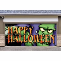 My Door Decor 285905HALL-006 7 x16 ft. Big Frank Outdoor Halloween Holiday Door Mural Sign Ba