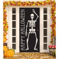 My Door Decor 285906HALL-007 36 x 80 in. Happy Halloween Skeletons Halloween Front Door Mural