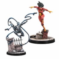 Asmodee CP100EN Marvel Crisis Protocol Miniatures Game Expansion Pack - Agent Venom & Spid
