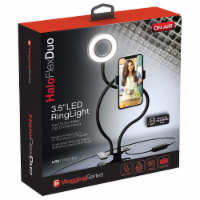 Tzumi On Air Vlogging Series Halo Flex Duo LED Ring Light