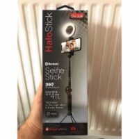 4ft Selfie Stick withRing Light & Phone Mount Halo Stick