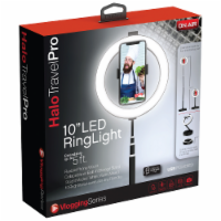 Tzumi On Air Vlogging Series Halo Travel Pro LED Ring Light