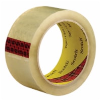 Scotch 3M 3743 Carton Sealing Tape 2.6 Mil 2  x 55 yds. Clear 6/Case T90137436PK