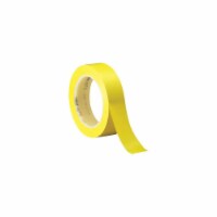 3M  Yellow Vinyl Tape&#44; 1 in. x 36 Yards - Pack of 6 - 6 Per Case