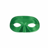 Morris Costumes TI60GR Half Domino Mask Green