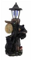 Bearly There Honey Hungry Climbing Cubs Solar Lantern Statue