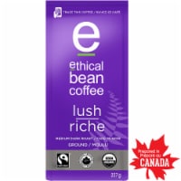Ethical Bean Fairtrade Organic Coffee, Lush Medium Dark Roast, Ground Coffee Perspective: Main
