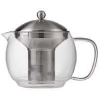 BNF KTEAPT2 40 oz Secret Glass Tea Pot with Stainless Steel Infuser & Neoprene Cover