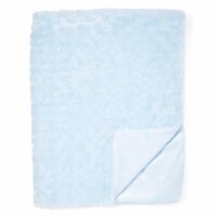 Sweet & Soft 2362160 Double Layer Babys Blankets, Light Blue - Case of 24