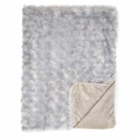 Sweet & Soft 2362161 Fleece Babys Double Layer Blankets, Grey - Case of 24