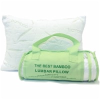 Bamboo back support pillow store
