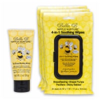 Bundle: Nipple Nurture Butter 2oz and Nipple Nurture Breast Wipes 3-Pack