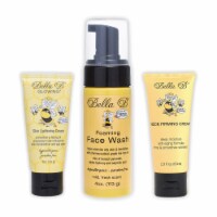 Bundle: Neck Firming Cream 2oz and Foaming Face Wash 4oz and Glowing Skin Lightener 2oz