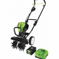 Greenworks Pro Tiller/Cultivator,Tines 8 L,Tilling 5 D TL80L210