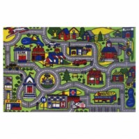 LA Rug- Fun Rugs FT-103 1929 Driving Time Kids Rug Fun Rugs