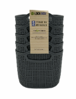 Lock Box® Storage Basket Set - Grey Perspective: Main