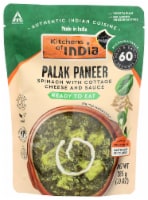 Kitchens of India Spinach with Cottage Cheese & Sauce