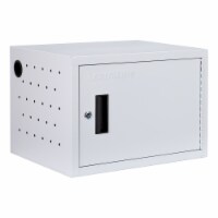 Structure Series 12-Device Wall-Mount Charging Cart for Laptops, Tablets, Chromebooks