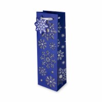 Cakewalk Diecut Snowflake Single-Bottle Wine Bag Perspective: Main