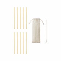 Bamboo Straws, Set of 10 by True