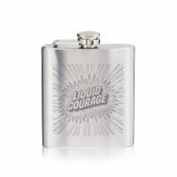 Liquid Courage Stainless Steel Flask