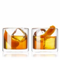 Viski Double Walled Whiskey Tumblers