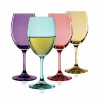 True Reserve Color Stemmed Wine Glasses Perspective: Main