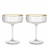 True Crystal Coupe Glasses Set of 2 Perspective: Main