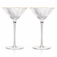 True Crystal Martini Glasses Set of 2 Perspective: Main