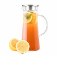 Pinky Up Charlie Glass Ice Tea Carafe - Clear