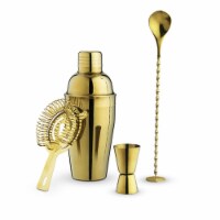 True 5484 Gold Barware Set, 4 Piece