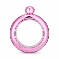 True Fabrications Plastic Bangle Flask - Pink
