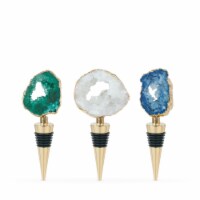 Gilded: Assorted Geode Stoppers by Blush®