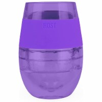 True Fabrications Host® Wine Freeze™ Cooling Cup Translucent Purple Perspective: Main