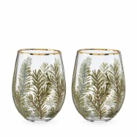 Woodland Stemless Wine Glass Set by Twine®