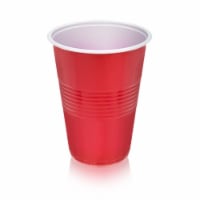 True 7756 16 oz Red Party Cups, Red - Pack of 100