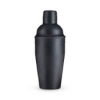 Ash: 18-Ounce Matte Black Cocktail Shaker by True