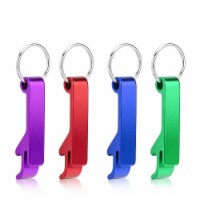 Assorted Key Chain Bottle Openers by True - 4 Colors