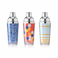 16 oz Assorted Pattern Cocktail Shakers by True