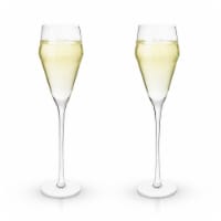 Viski 9426 8 oz Raye Prosecco Glasses, Clear