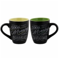 True Fabrications Delia Good Morning Gorgeous Tea Mug & Infuser - Aqua/White
