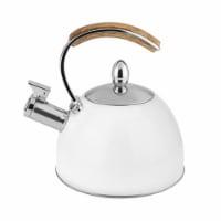 True Fabrications Tea Kettle - Presley White