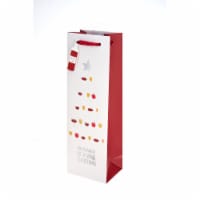 Dreaming of a Wine Christmas Single-bottle Wine Bag